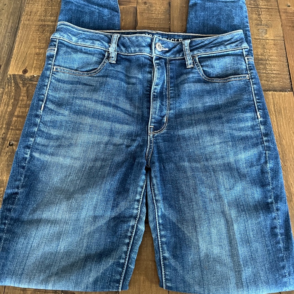 American Eagle Super Stretch Super Hi Rise Jeggings